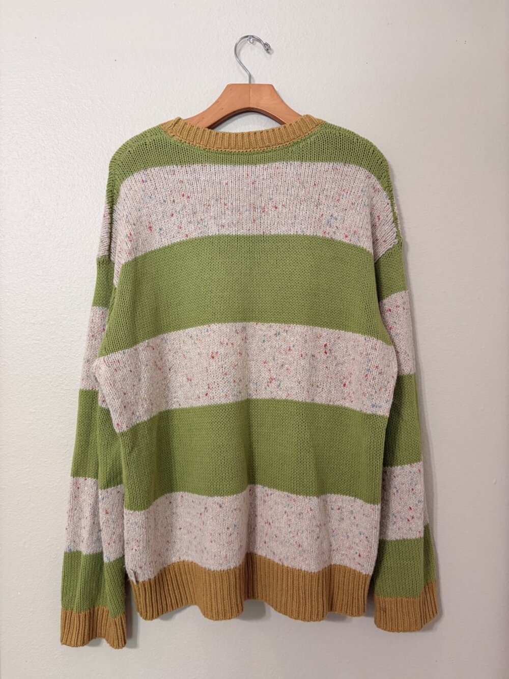 Urban Outfitters Green Striped Jumper - Picture 2 of 6
